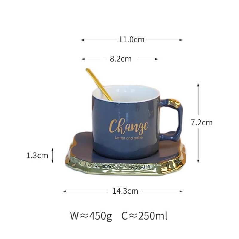 CHOPE - MUG 3 PCS CÉRAMIQUE -250ML-