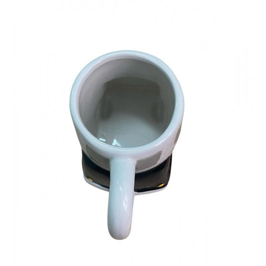 CHOPE - MUG CÉRAMIQUE 3D EN FORME DE VOITURE DE POLICE -400ML-