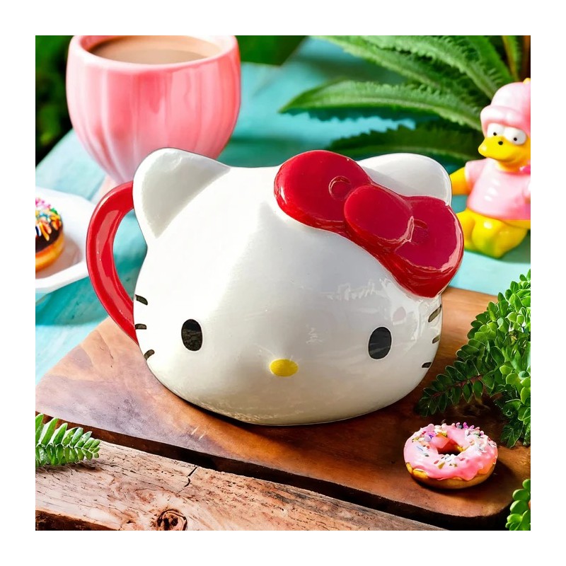 CHOPE - MUG CÉRAMIQUE 3D HELLO KITY -350ML-