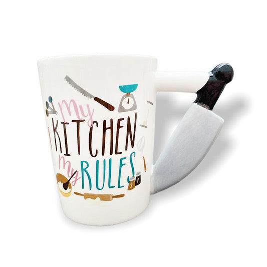 CHOPE - MUG CÉRAMIQUE 3D MOTIF COUTEAU -400ML-