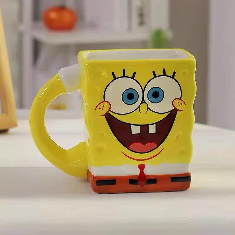 CHOPE - MUG CÉRAMIQUE 3D SPONGEBOB -400ML-