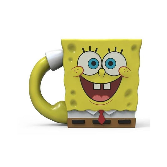 CHOPE - MUG CÉRAMIQUE 3D SPONGEBOB -400ML-