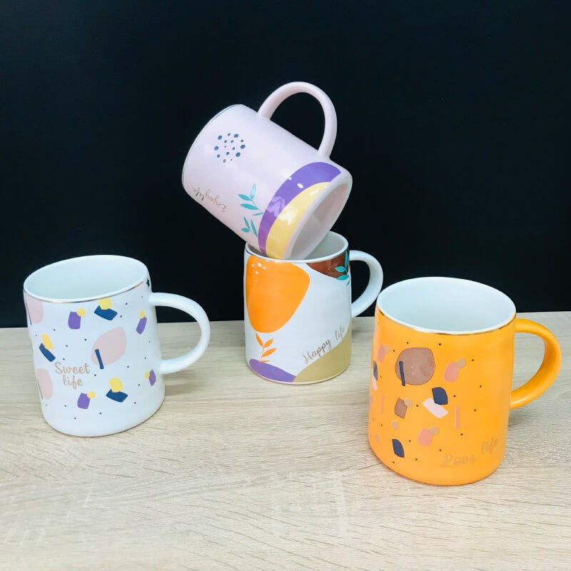 CHOPE - MUG CÉRAMIQUE AVEC COUVERCLE -420ML-