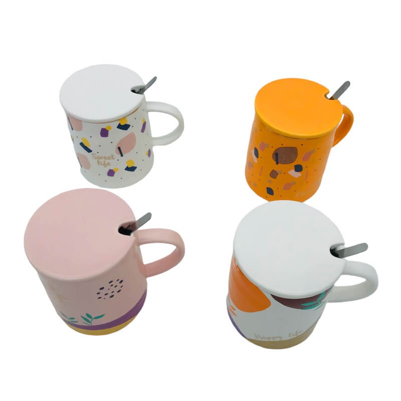 CHOPE - MUG CÉRAMIQUE AVEC COUVERCLE -420ML-