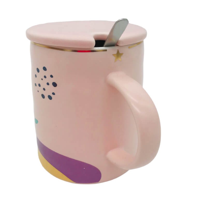 CHOPE - MUG CÉRAMIQUE AVEC COUVERCLE -420ML-
