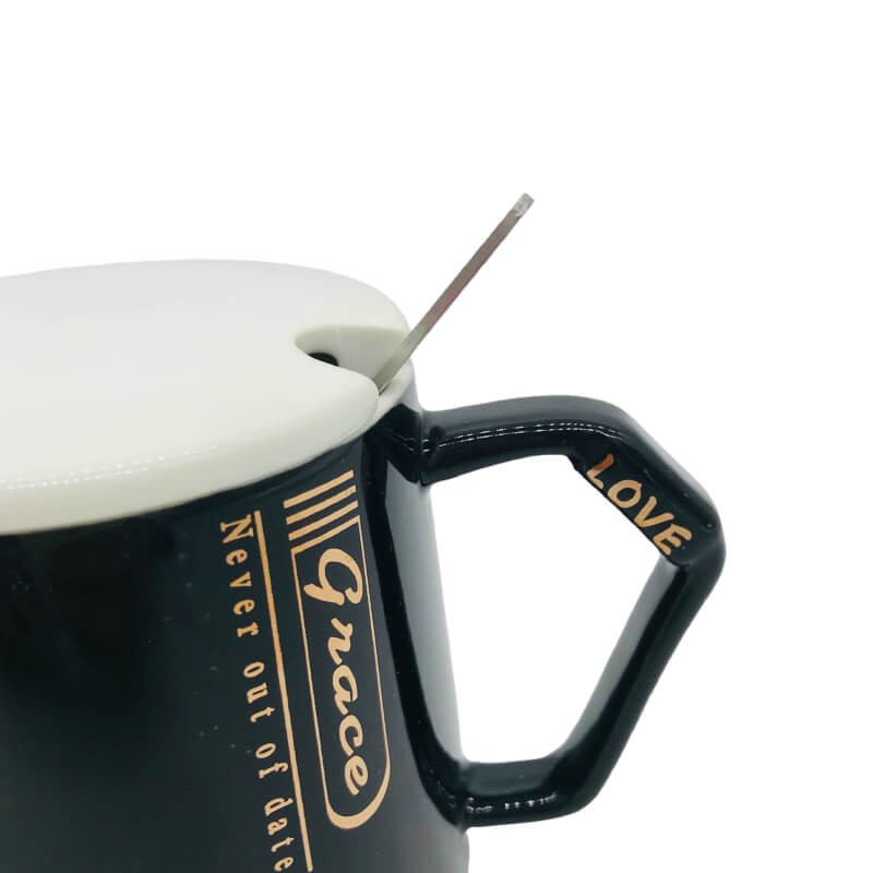 CHOPE - MUG CÉRAMIQUE AVEC COUVERCLE MIGNON -400ML-