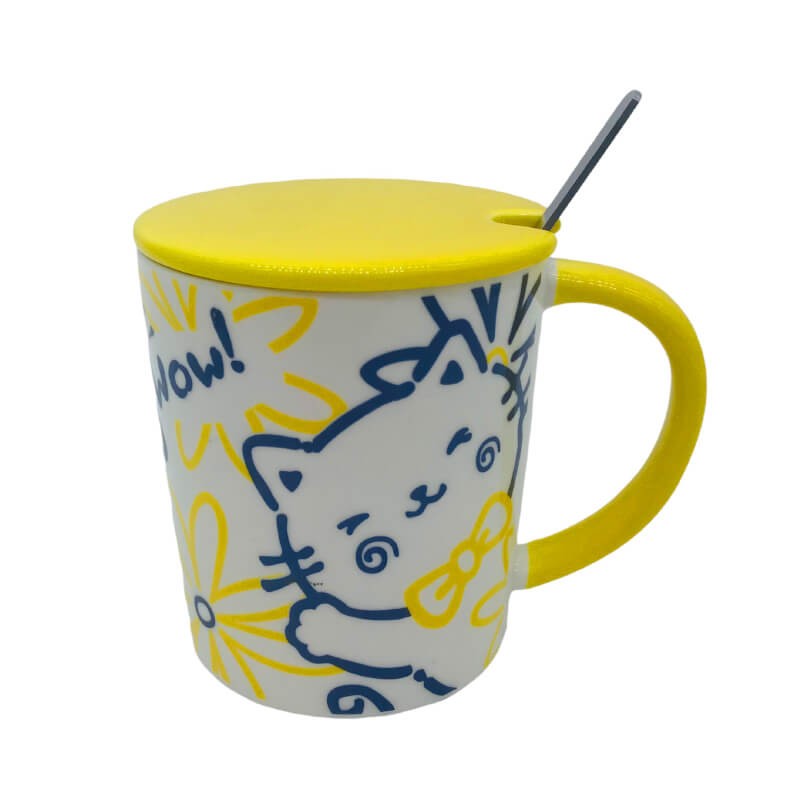 CHOPE - MUG CÉRAMIQUE AVEC COUVERCLE MIGNON -400ML-