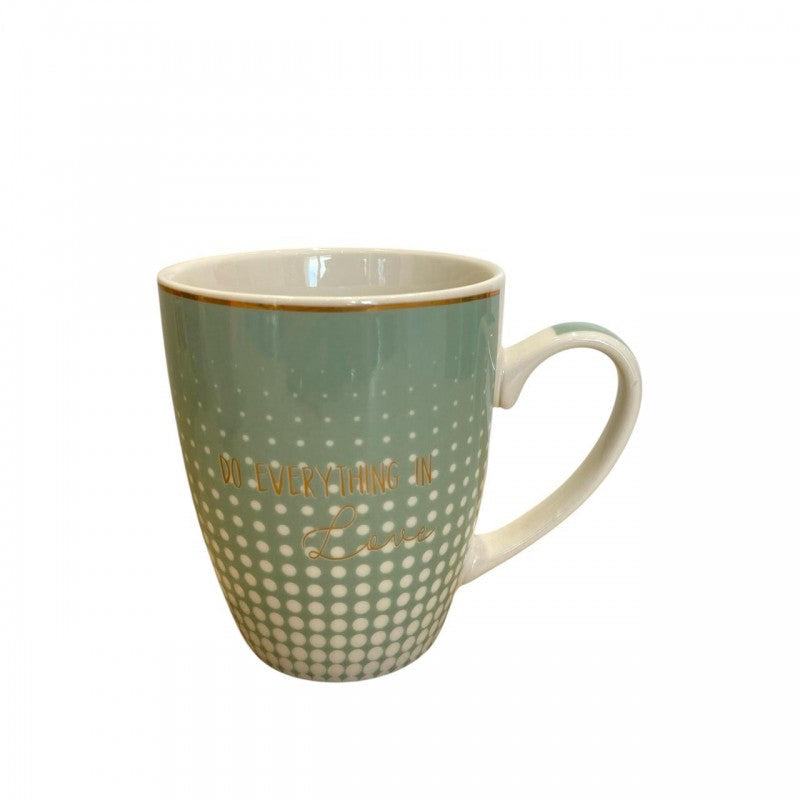 CHOPE - MUG CÉRAMIQUE DECORÈ EN DORÈ -350ML-