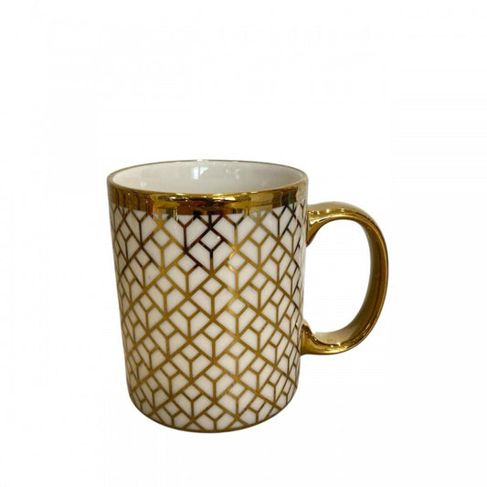 CHOPE - MUG CÉRAMIQUE DORÉ -370ML-