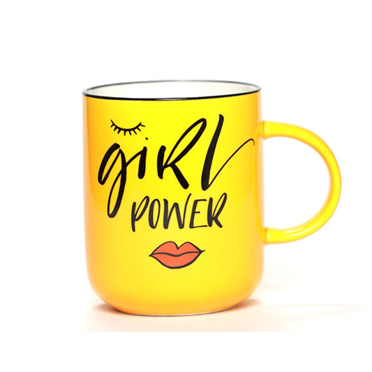 CHOPE - MUG CÉRAMIQUE GIRL POWER -400ML-