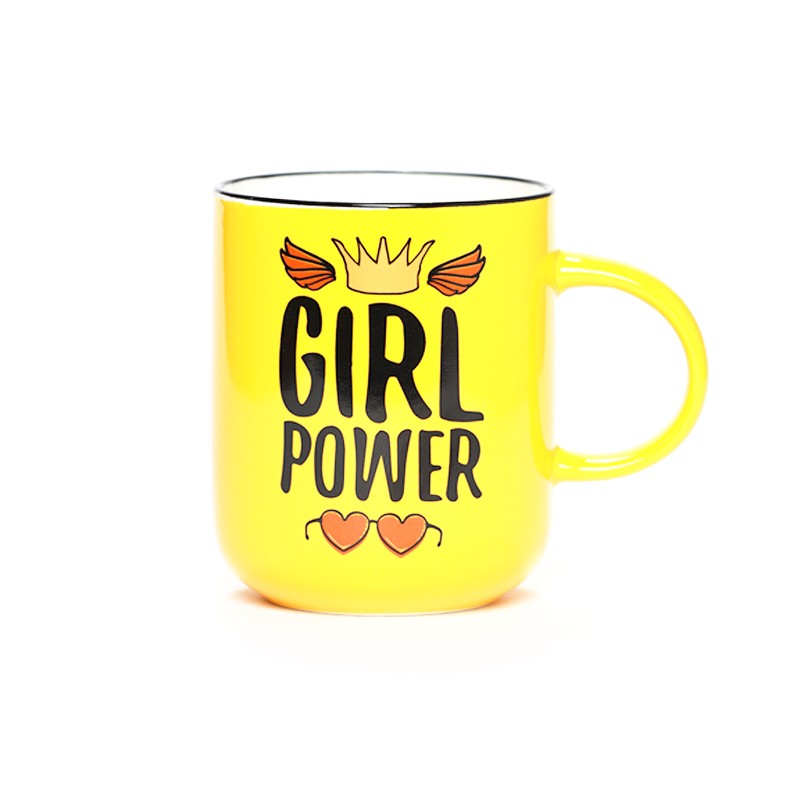 CHOPE - MUG CÉRAMIQUE GIRL POWER -400ML-