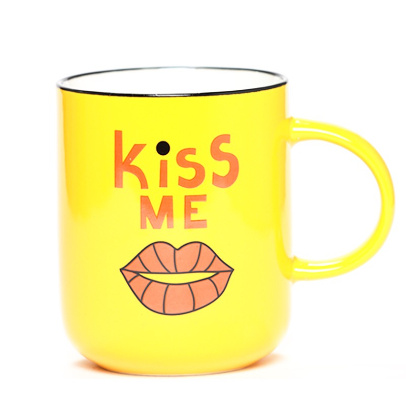 CHOPE - MUG CÉRAMIQUE KISS ME -400ML-