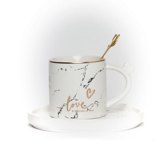 CHOPE - MUG CÉRAMIQUE LOVE ASPECT A LIFETIME OF LOVE -170ML-