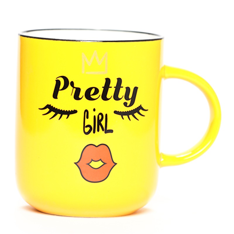 CHOPE - MUG CÉRAMIQUE PRETTY GIRL -400ML-