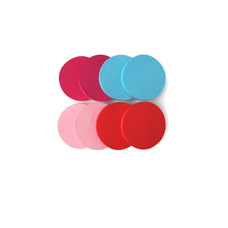 Lot de 8 éponges rondes