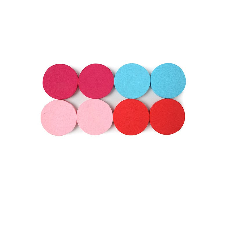 Lot de 8 éponges rondes