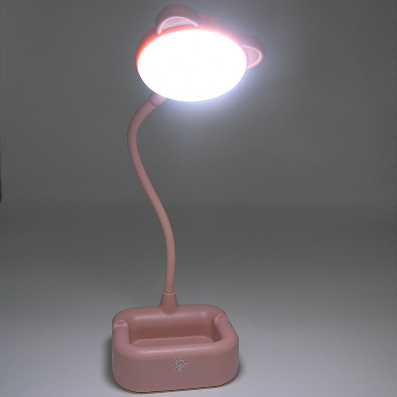 LAMPE DE BUREAU & VEILLEUSE LED ASPECT CHAT