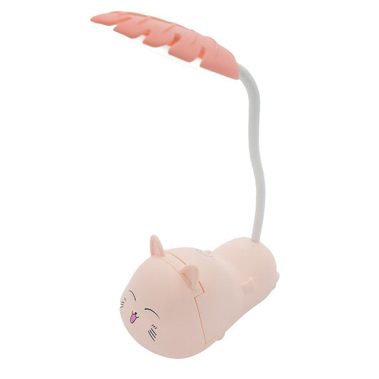 LAMPE DE BUREAU & VEILLEUSE LED ASPECT CHAT