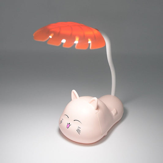 LAMPE DE BUREAU & VEILLEUSE LED ASPECT CHAT