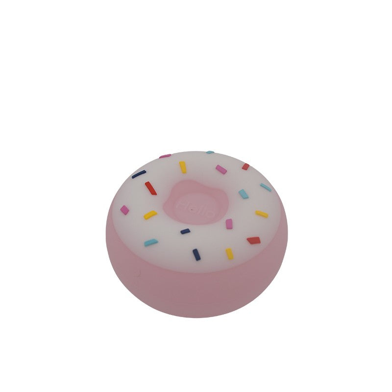 LAMPE DE BUREAU & VEILLEUSE LED ASPECT GÂTEAU DONUTS ROSE