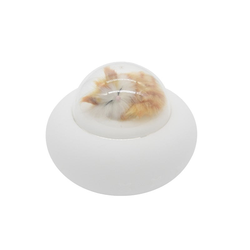 LAMPE DE BUREAU & VEILLEUSE LED ASPECT VAISSEAU AVEC INTERRUPTEUR À COULEURS CHANGEANTES MOTIF CHAT