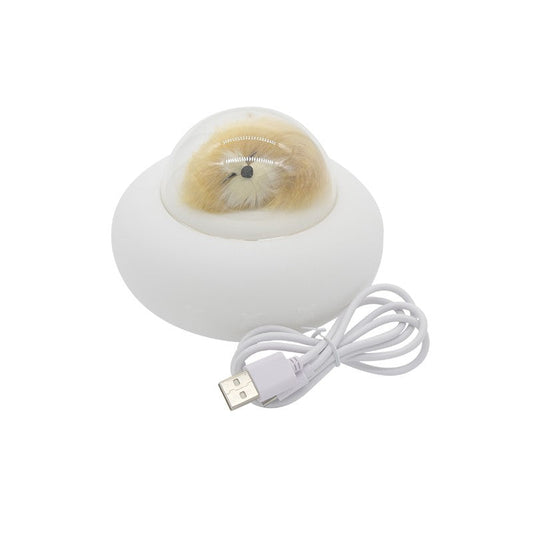 LAMPE DE BUREAU & VEILLEUSE LED ASPECT VAISSEAU AVEC INTERRUPTEUR À COULEURS CHANGEANTES MOTIF CHIEN