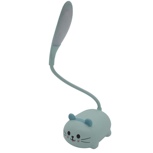 LAMPE DE BUREAU & VEILLEUSE LED ASPECT CHAT