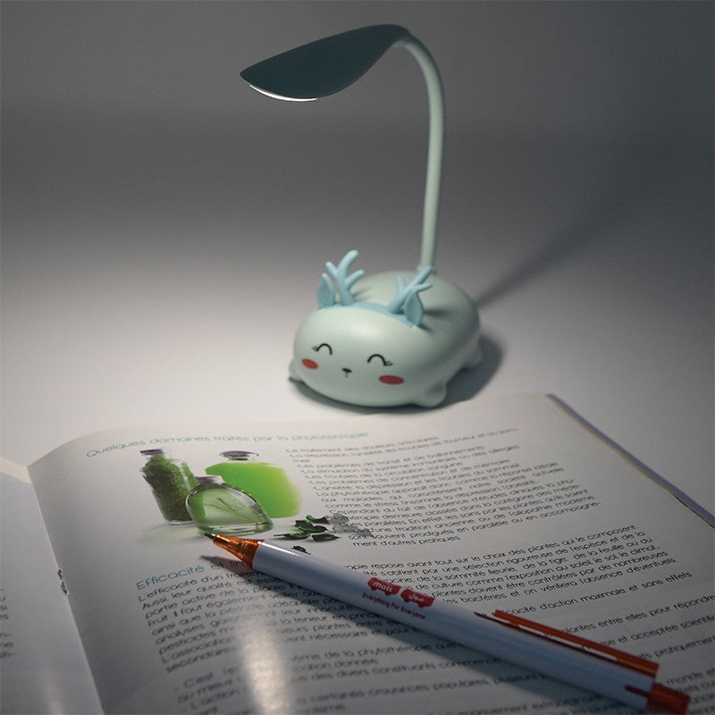 LAMPE DE BUREAU & VEILLEUSE LED ASPECT LAPIN