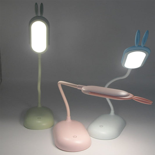 LAMPE DE BUREAU & VEILLEUSE LED TACTILE ASPECT LAPIN