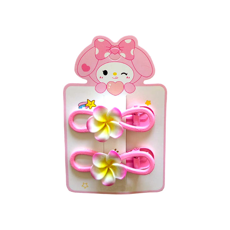 Lot de 2 pinces à cheveux forme fleur