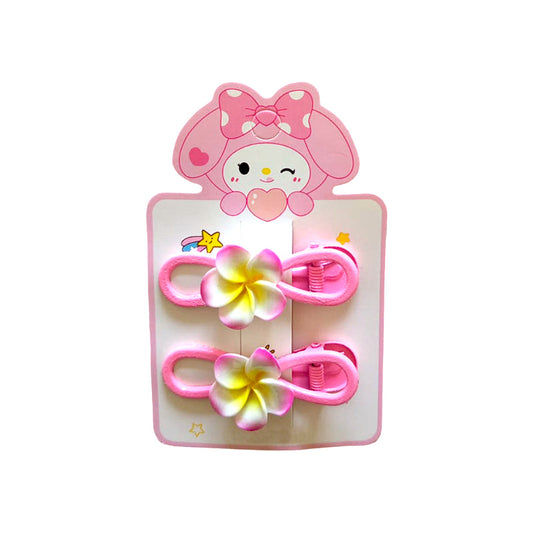 Lot de 2 pinces à cheveux forme fleur