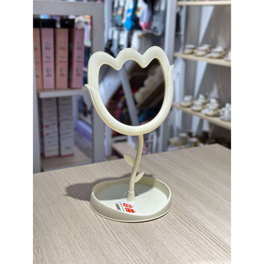 MIROIR FLEUR DE TABLE MIROIR DE BUREAU POUR LE MAQUILLAGE LÈPILLATION ET LE RASAGE