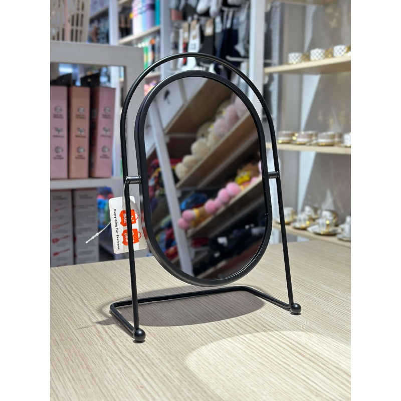 MIROIR OVALE DE TABLE MIROIR DE BUREAU POUR LE MAQUILLAGE LÈPILLATION ET LE RASAGE
