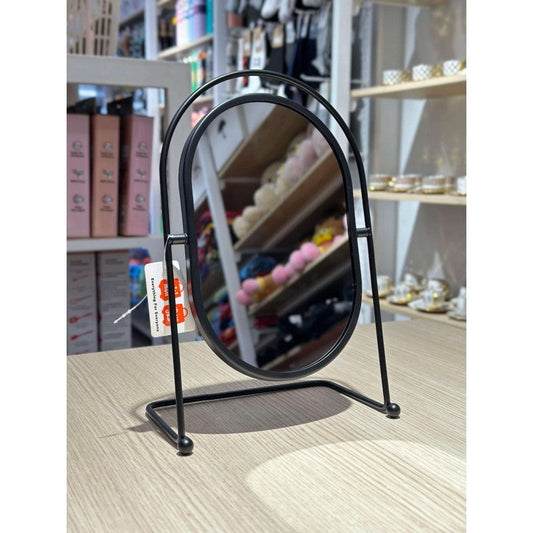 MIROIR OVALE DE TABLE MIROIR DE BUREAU POUR LE MAQUILLAGE LÈPILLATION ET LE RASAGE