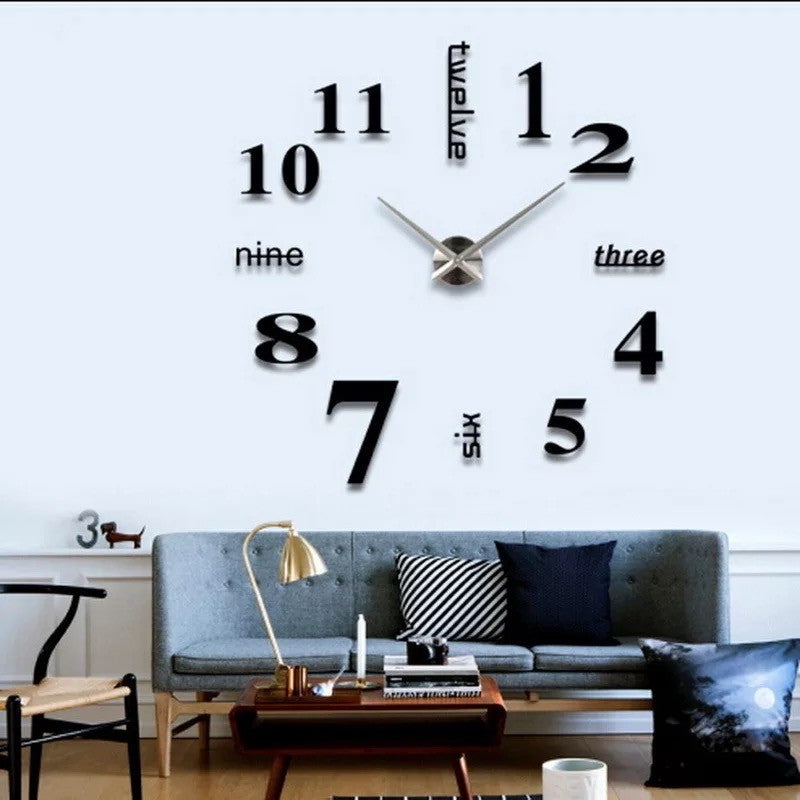 MONTRE MURAL 3D-60CM-90CM-