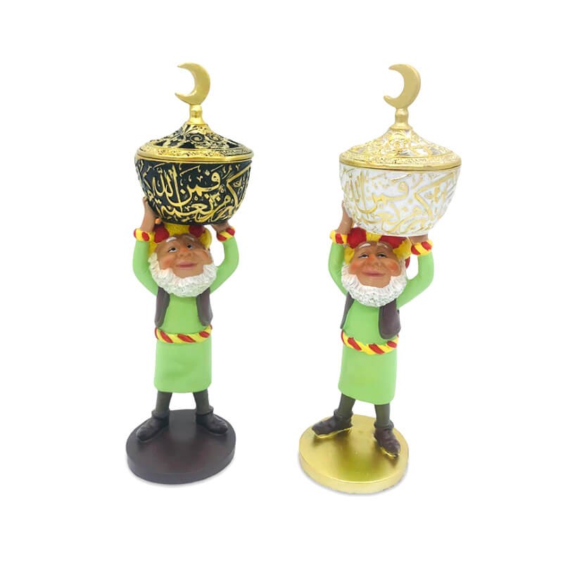 PIECE DECORATIVE EN RESINE -FANANIS-ENCENSOIR