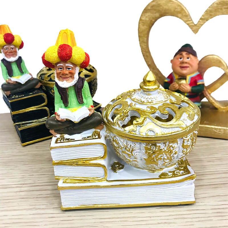 PIECE DECORATIVE EN RESINE -FANANIS- ENCENSOIR