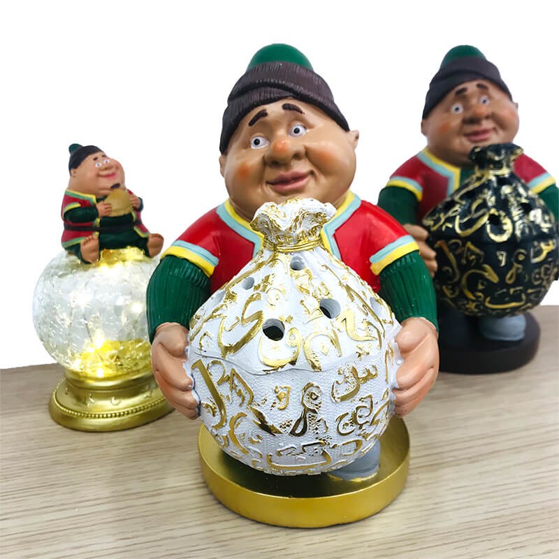 PIECE DECORATIVE EN RESINE -FANANIS- ENCENSOIR