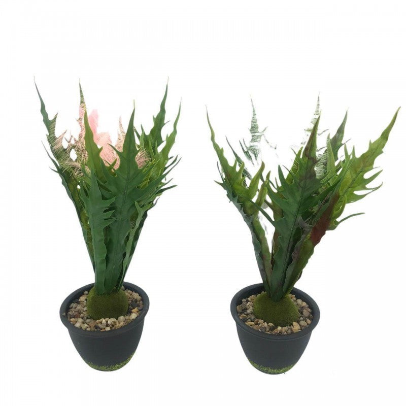 PLANTE ARTIFICIELLE VERTE EN POT