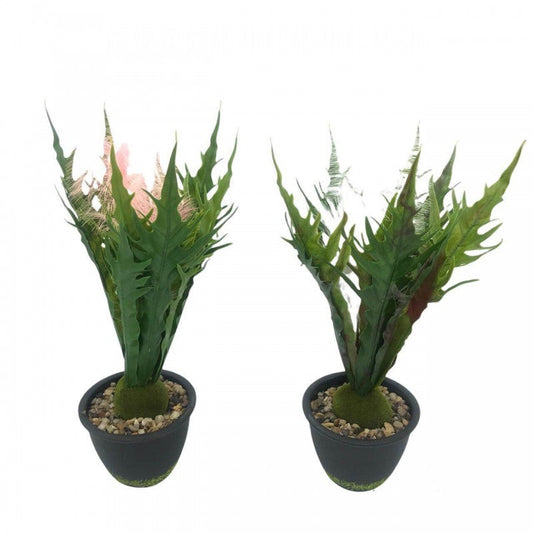 PLANTE ARTIFICIELLE VERTE EN POT