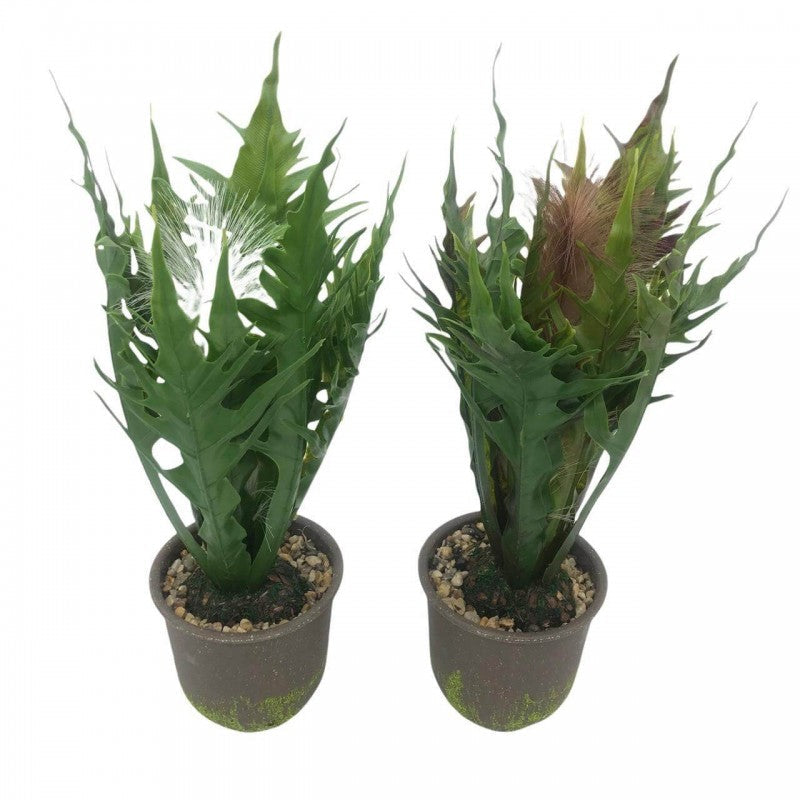 PLANTE ARTIFICIELLE VERTE EN POT