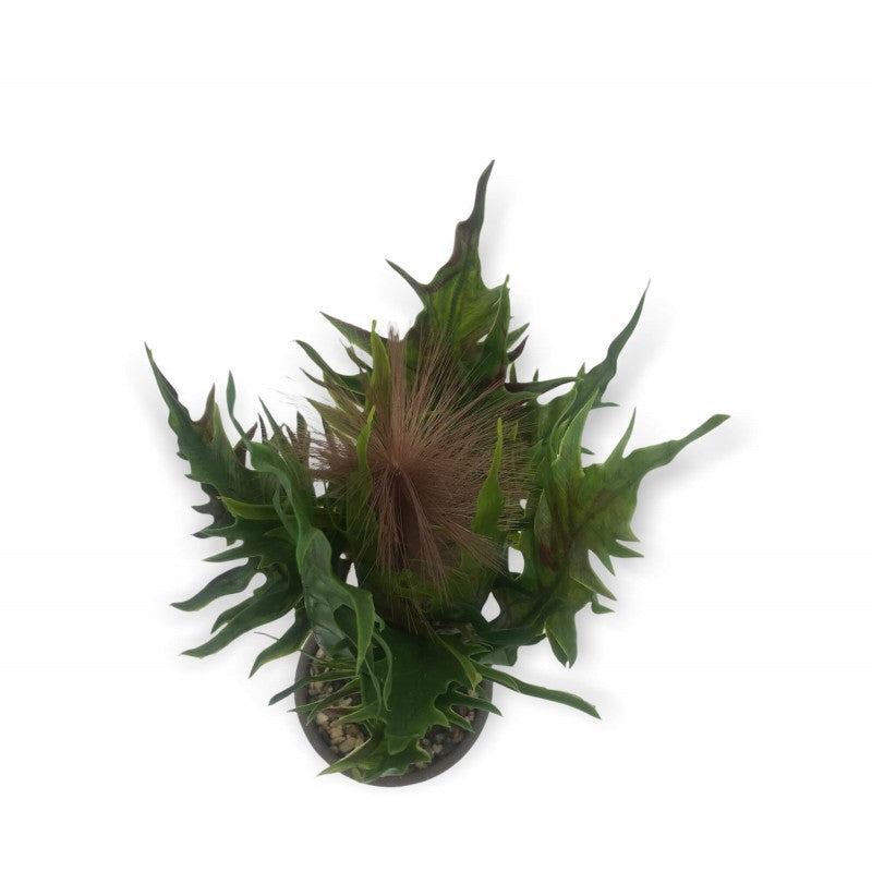 PLANTE ARTIFICIELLE VERTE EN POT