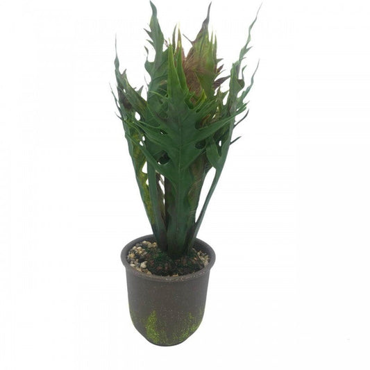 PLANTE ARTIFICIELLE VERTE EN POT