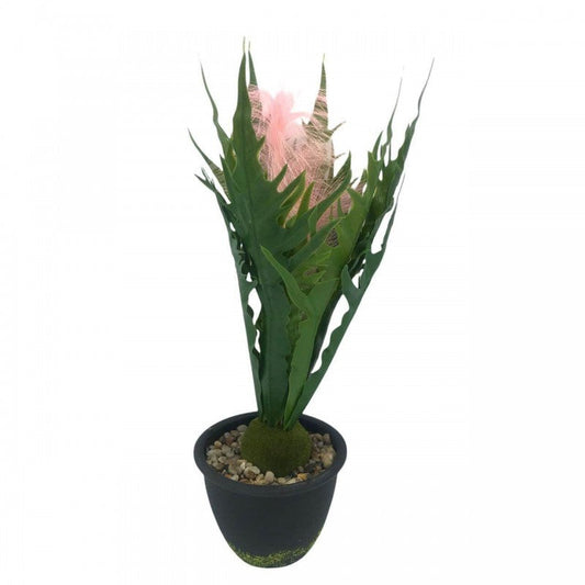 PLANTE ARTIFICIELLE VERTE EN POT