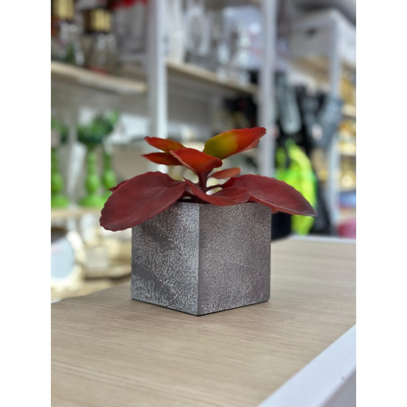PLANTE DECORATIVE EN CERAMIQUE 18CM