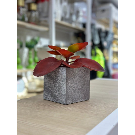 PLANTE DECORATIVE EN CERAMIQUE 18CM