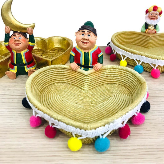 PLATEAU AVEC PIECE DECORATIVE EN RESINE -FANANIS GROS-