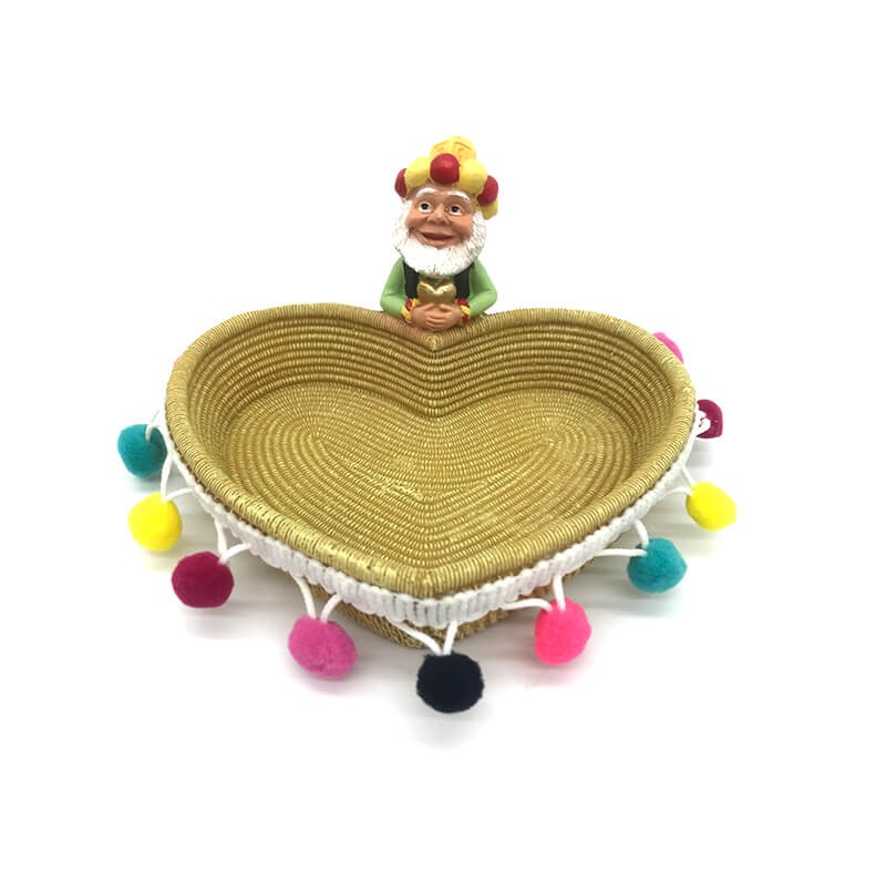 PLATEAU AVEC PIECE DECORATIVE EN RESINE -FANANIS VIEIL-