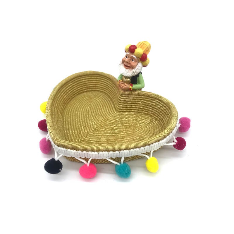 PLATEAU AVEC PIECE DECORATIVE EN RESINE -FANANIS VIEIL-