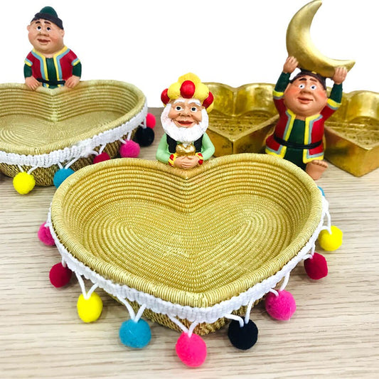 PLATEAU AVEC PIECE DECORATIVE EN RESINE -FANANIS VIEIL-